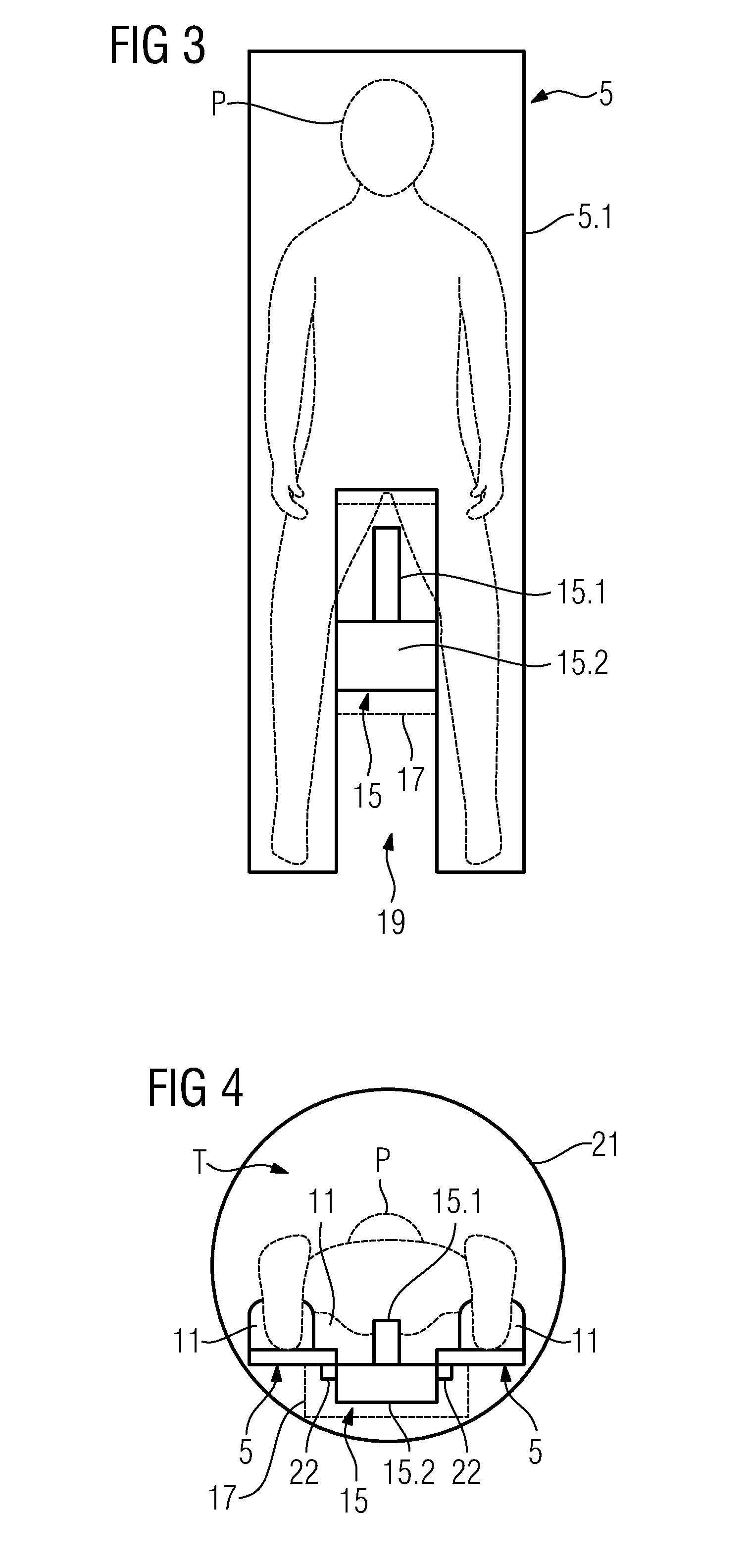 Support apparatus and patient support table as well as medical device