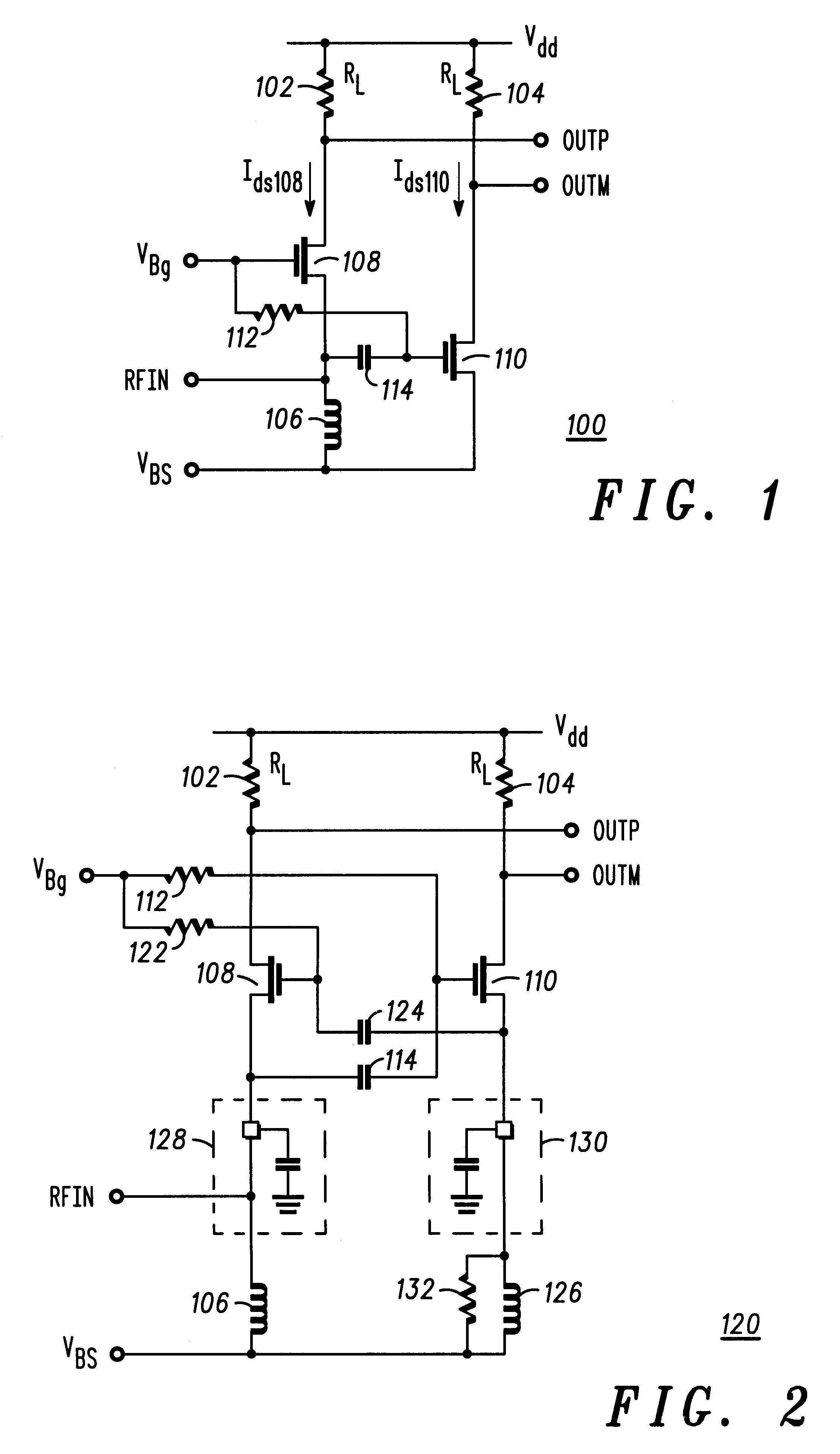 Single ended input, differential output amplifier
