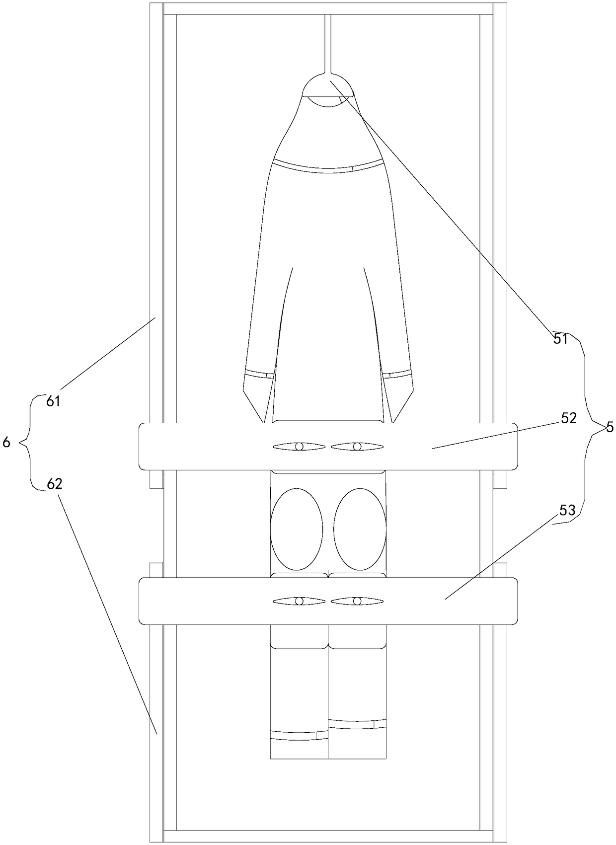 Special multifunctional restraint bed for manic psychosis patient