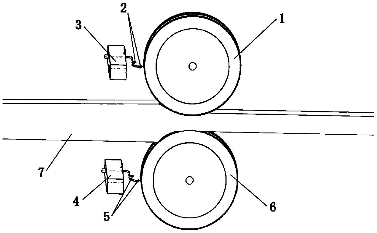 Lubricating method for sectional material rolling
