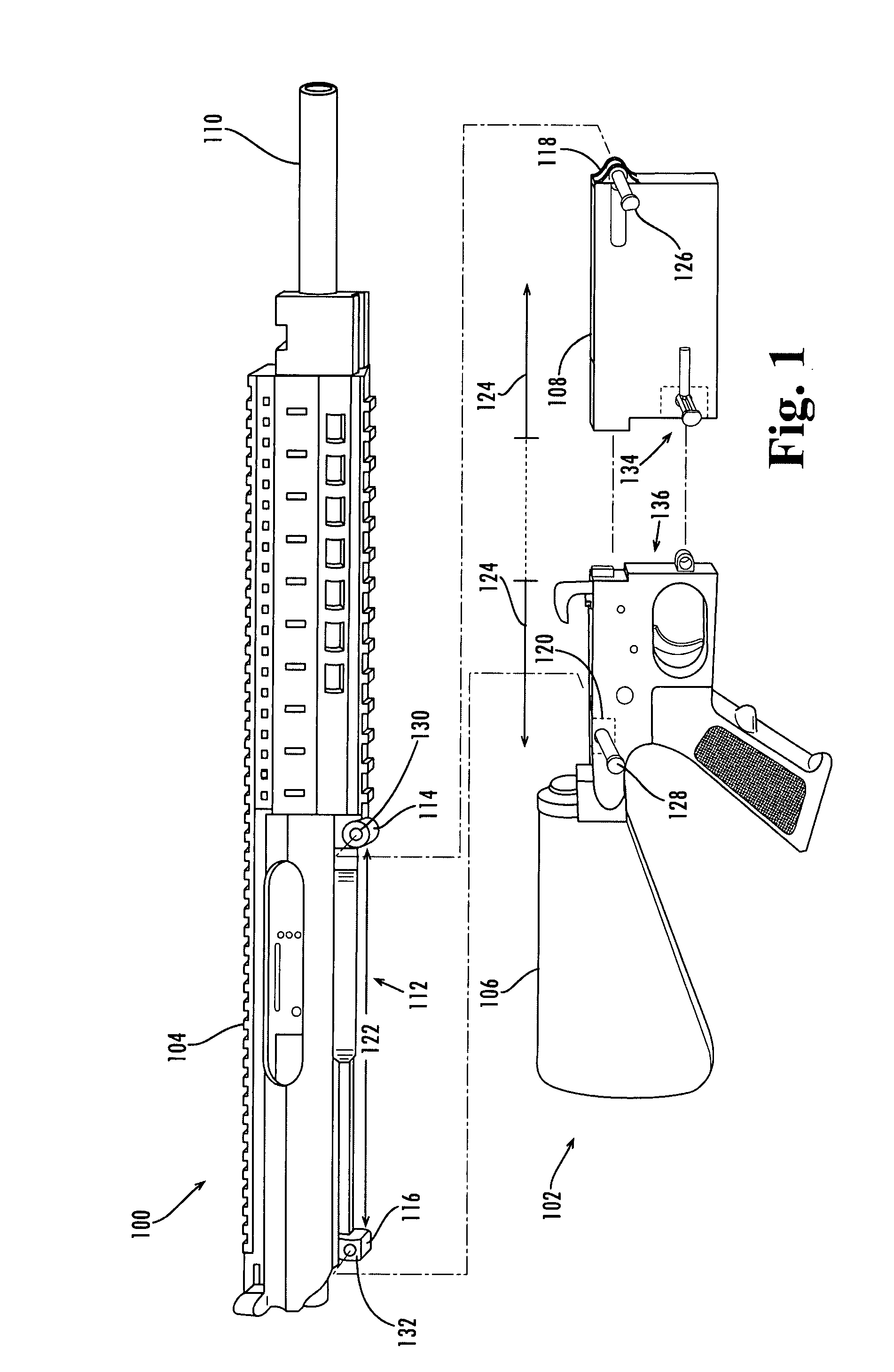 Modular rifle systems and methods