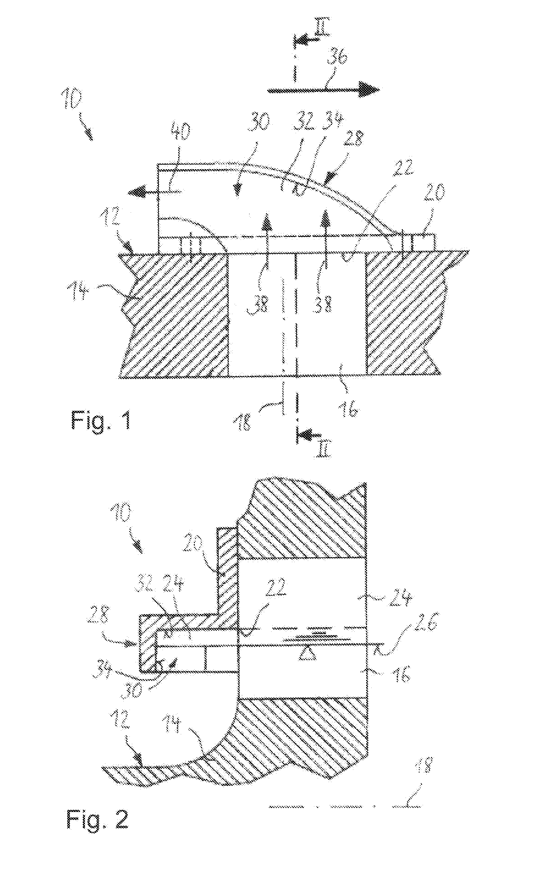 Solid-wall scroll centrifuge having an energy recovery device