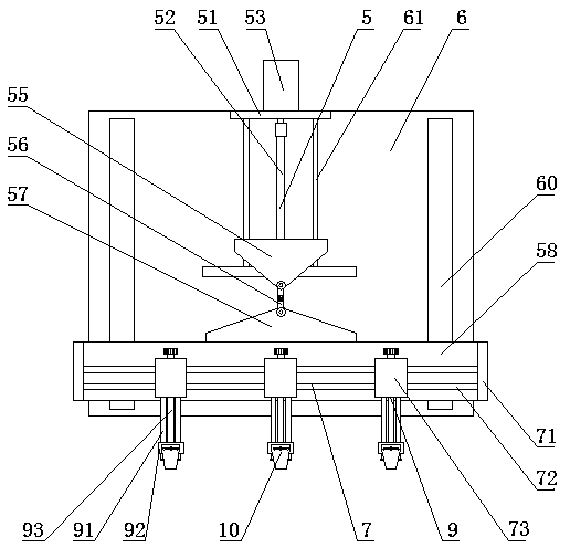 Building membrane traction device and using method thereof