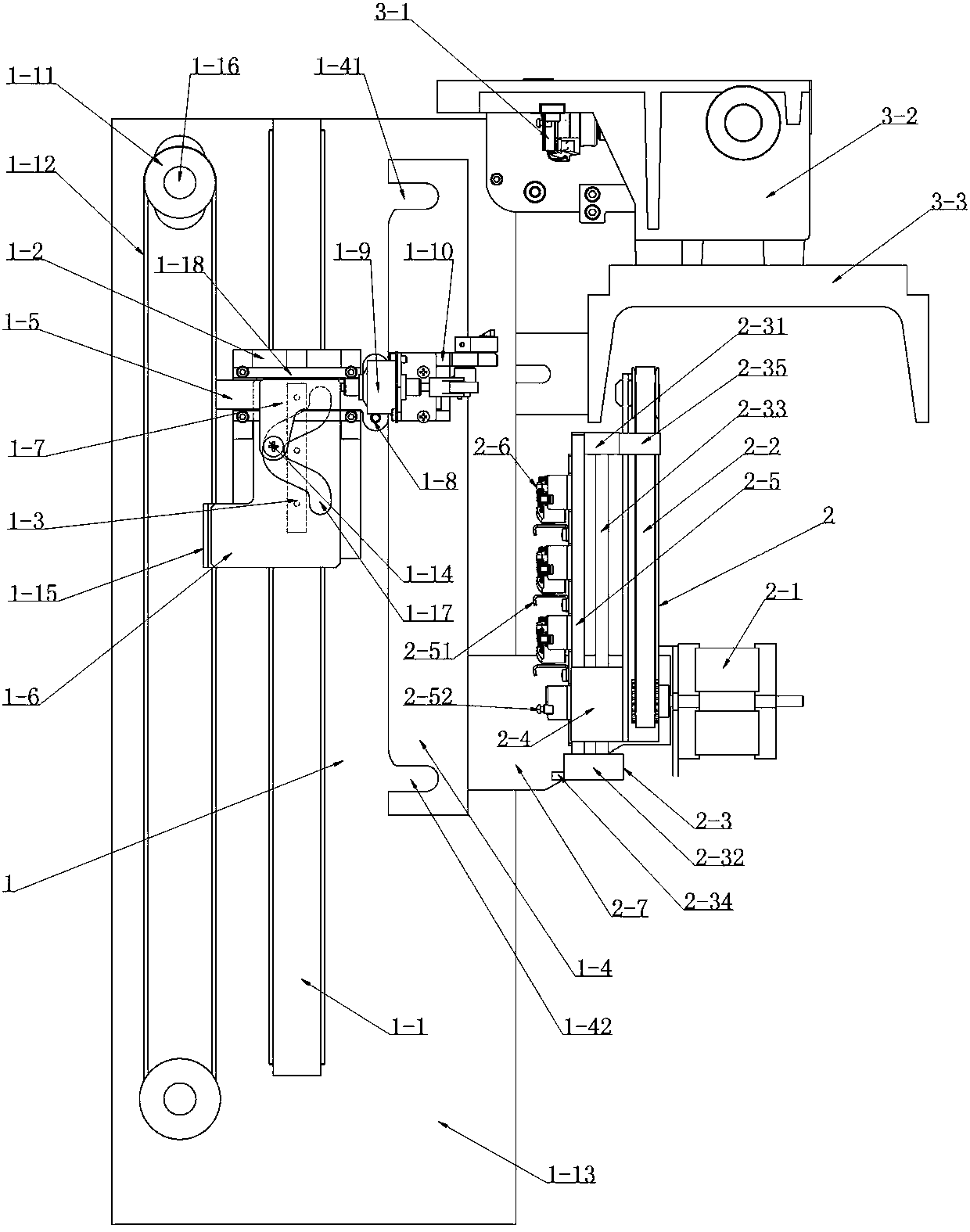 Automatic replacement device for multi-color bottom lines for computerized embroidery machine