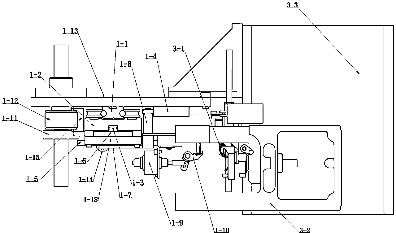 Automatic replacement device for multi-color bottom lines for computerized embroidery machine