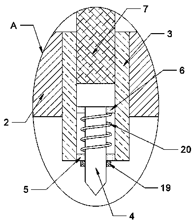 Ice crushing device for road maintenance