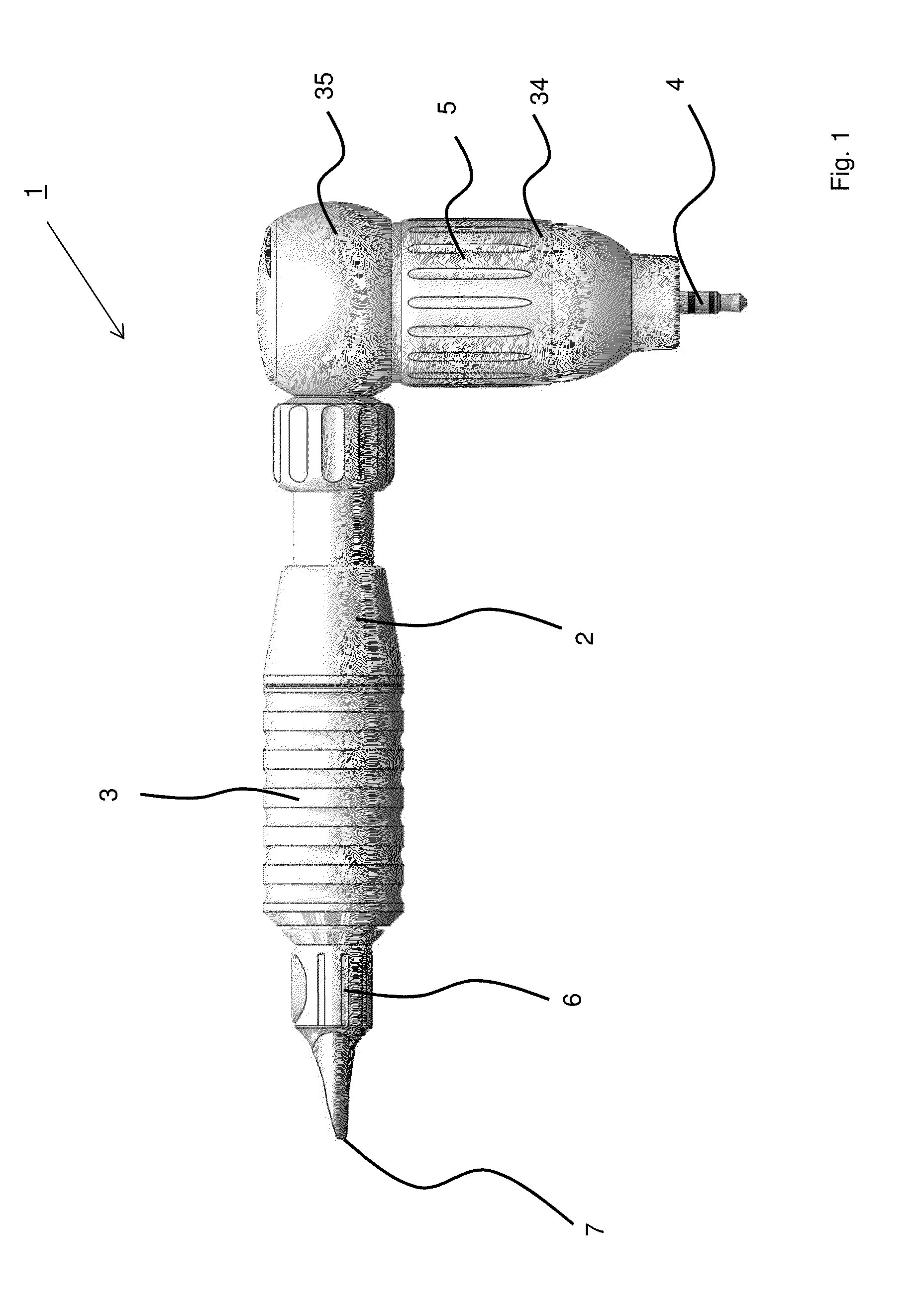 Handheld device for repeated piercing of a human or animal skin and drive module