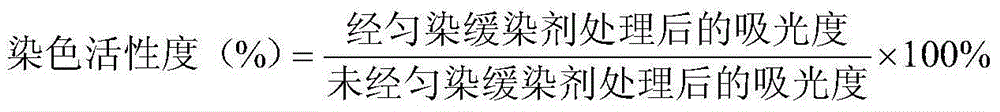 Anodic aluminum level dyeing retarding aid and operating liquid thereof as well as anodic aluminum level dyeing retarding treatment process