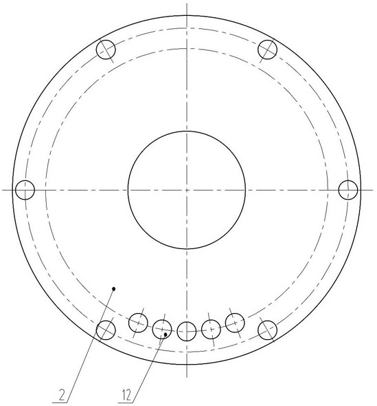 Reciprocating compressor oil scraping structure