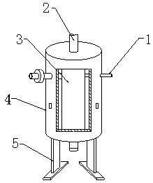 Honey processing cooling storage device