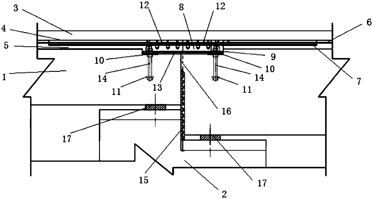 Semi-integral seamless bridge structure adapted to soft ground