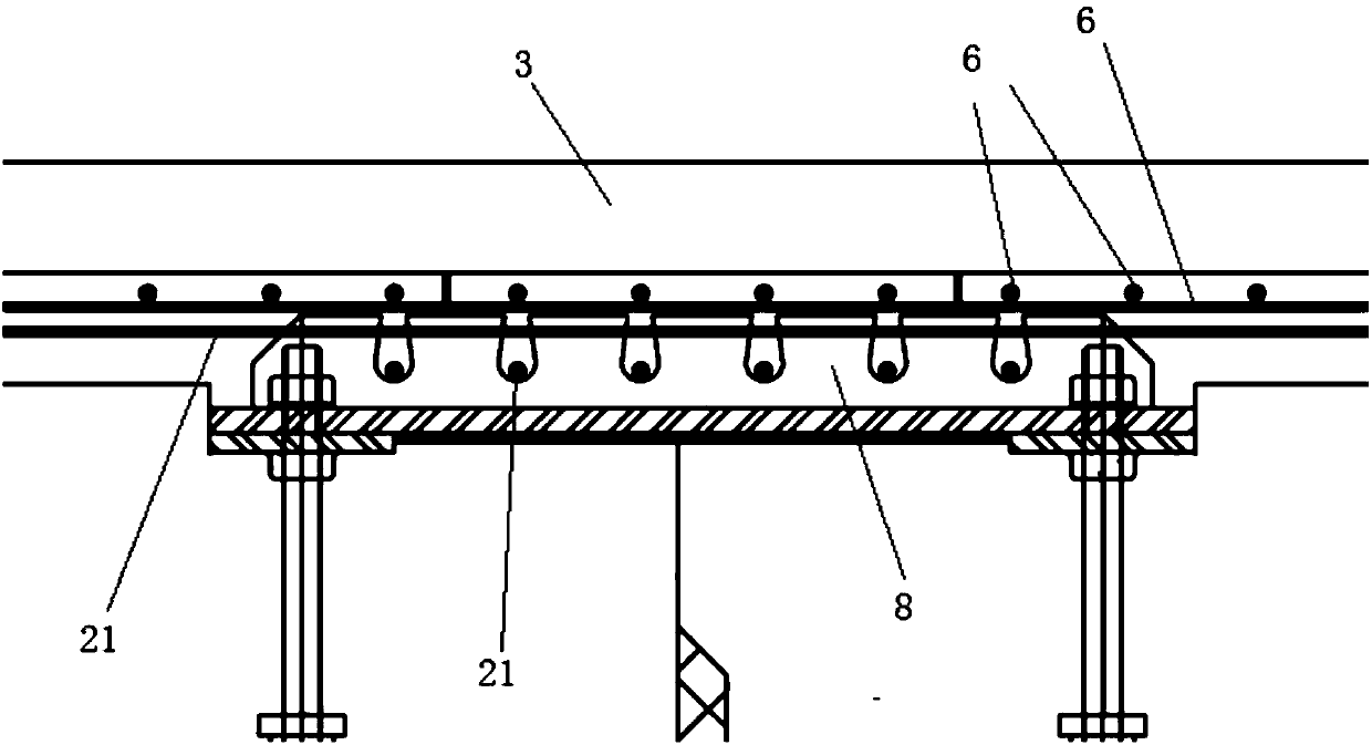 Semi-integral seamless bridge structure adapted to soft ground