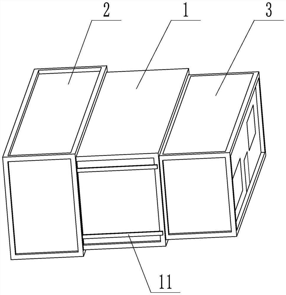 Container mobile house with expandable space