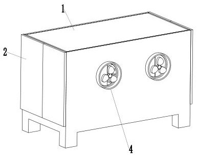 A high and low voltage prefabricated substation