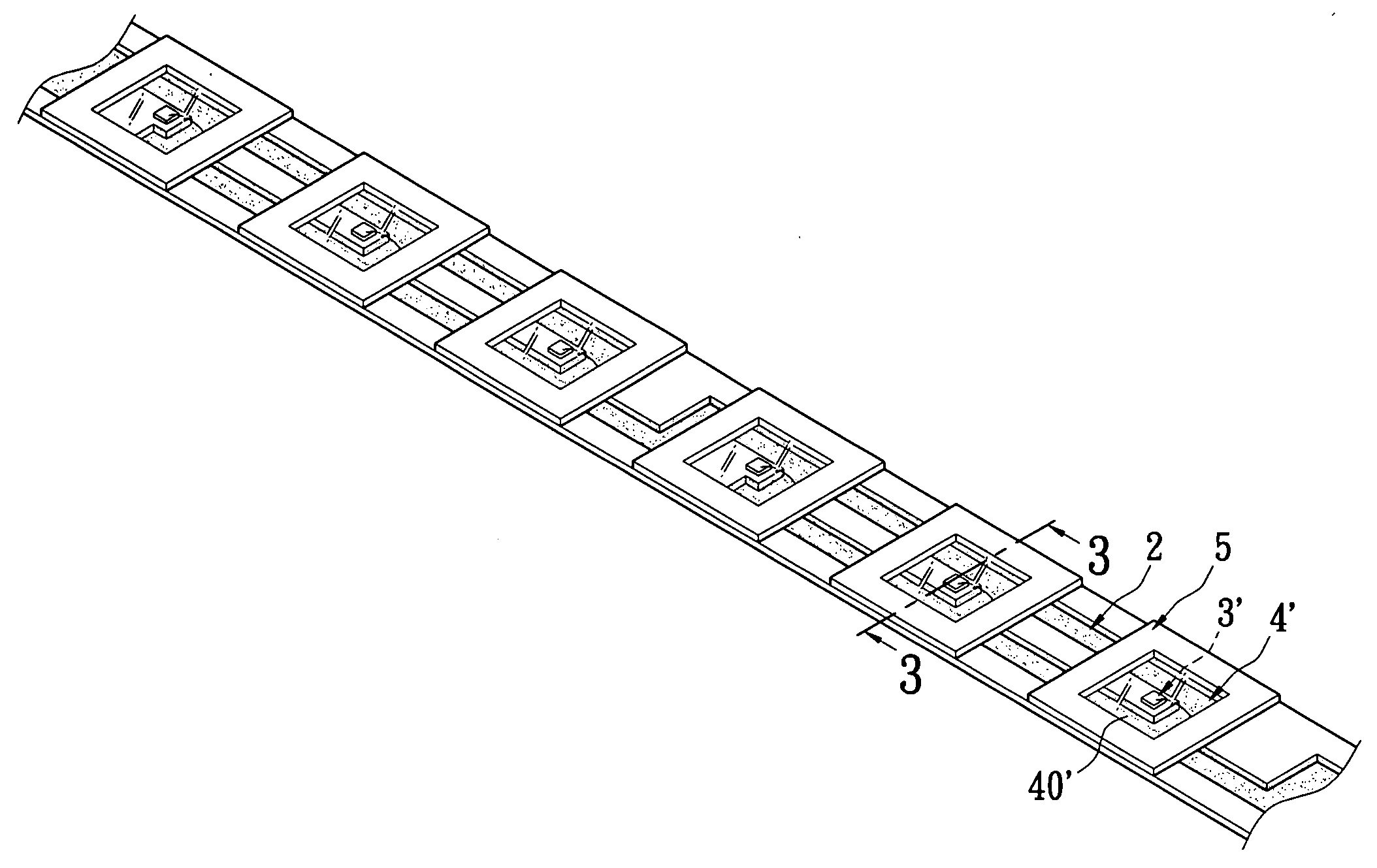 LED chip package structure with a high-efficiency heat-dissipating substrate and method for making the same
