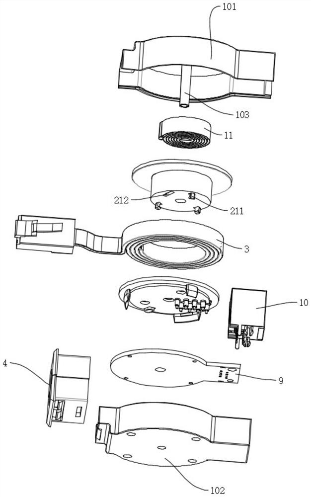 Telescopic network cable