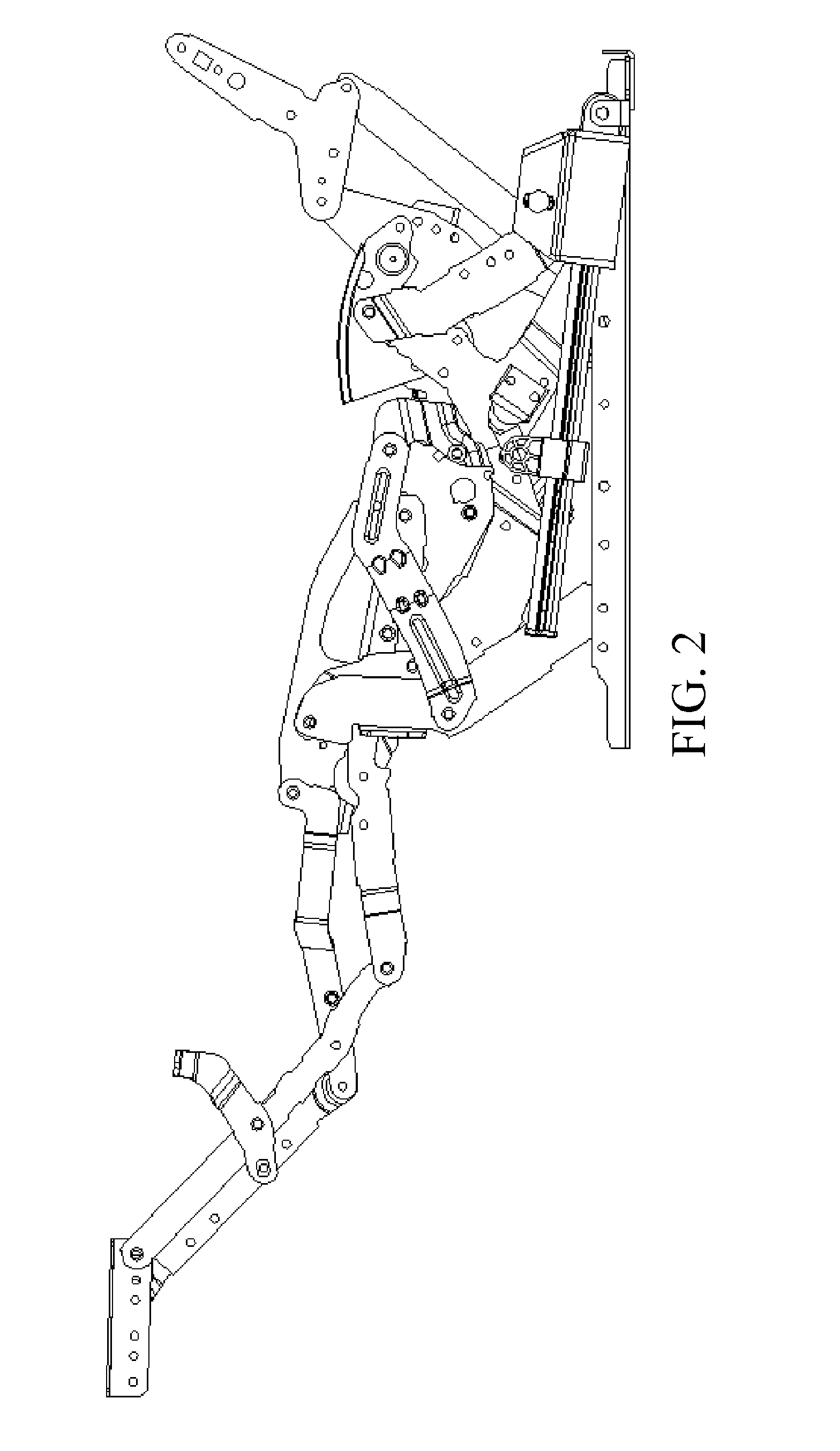 Electric and mechanical stretching apparatus for movable sofa