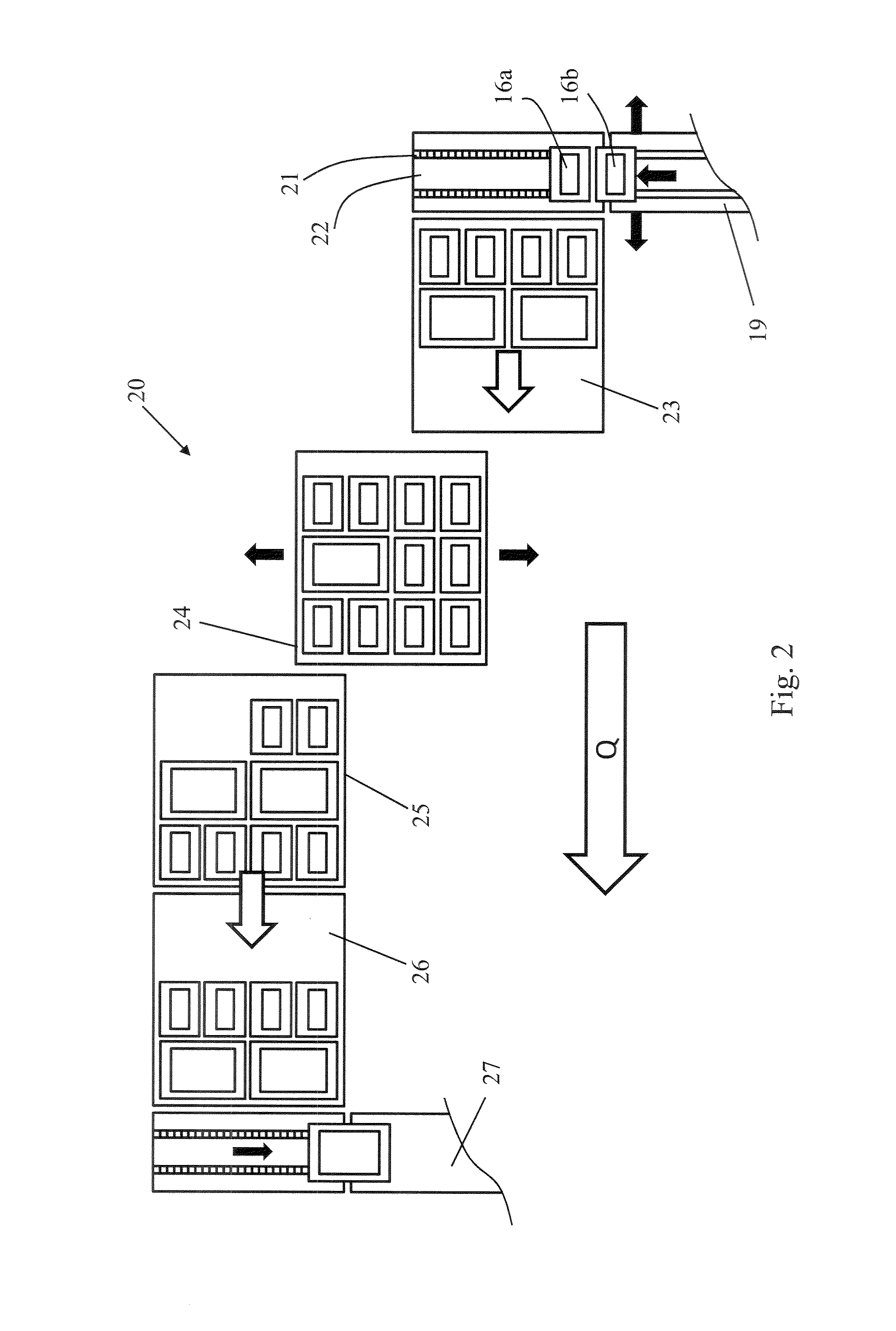 Conveyor system, storage and retrieval device and logistics system