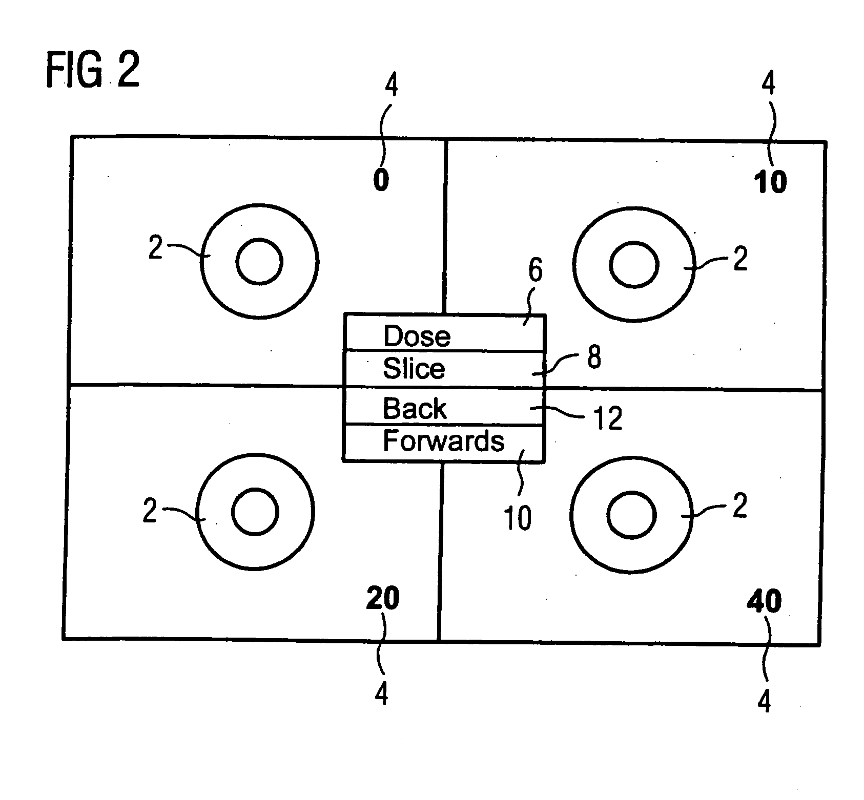 Method for automatic sorting and representation of medical data sets