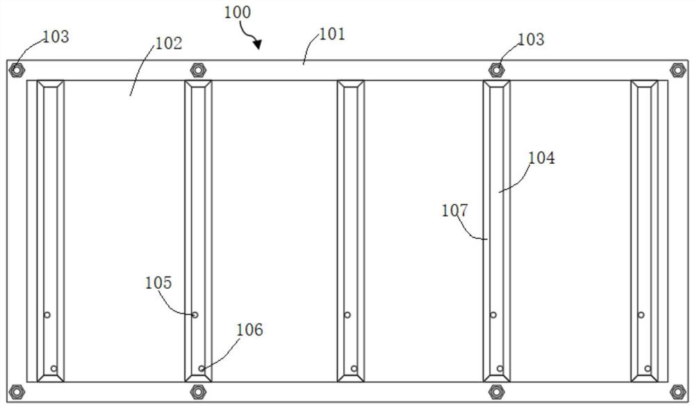 Super high-rise core tube joint bar retaining device and system and joint bar pre-embedding construction method