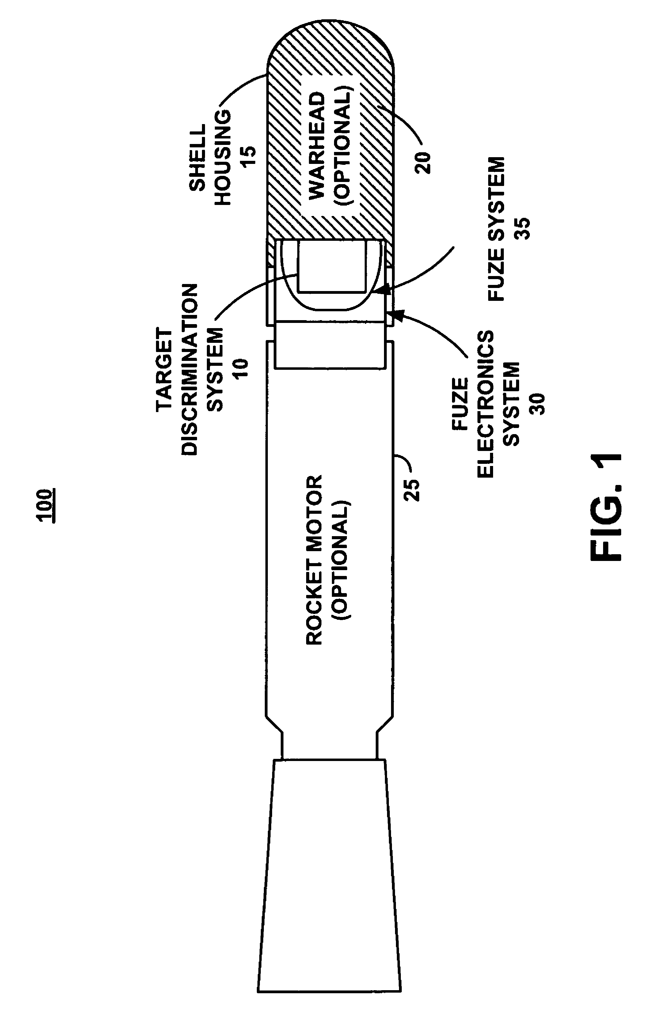 System and method for electronically discriminating a target