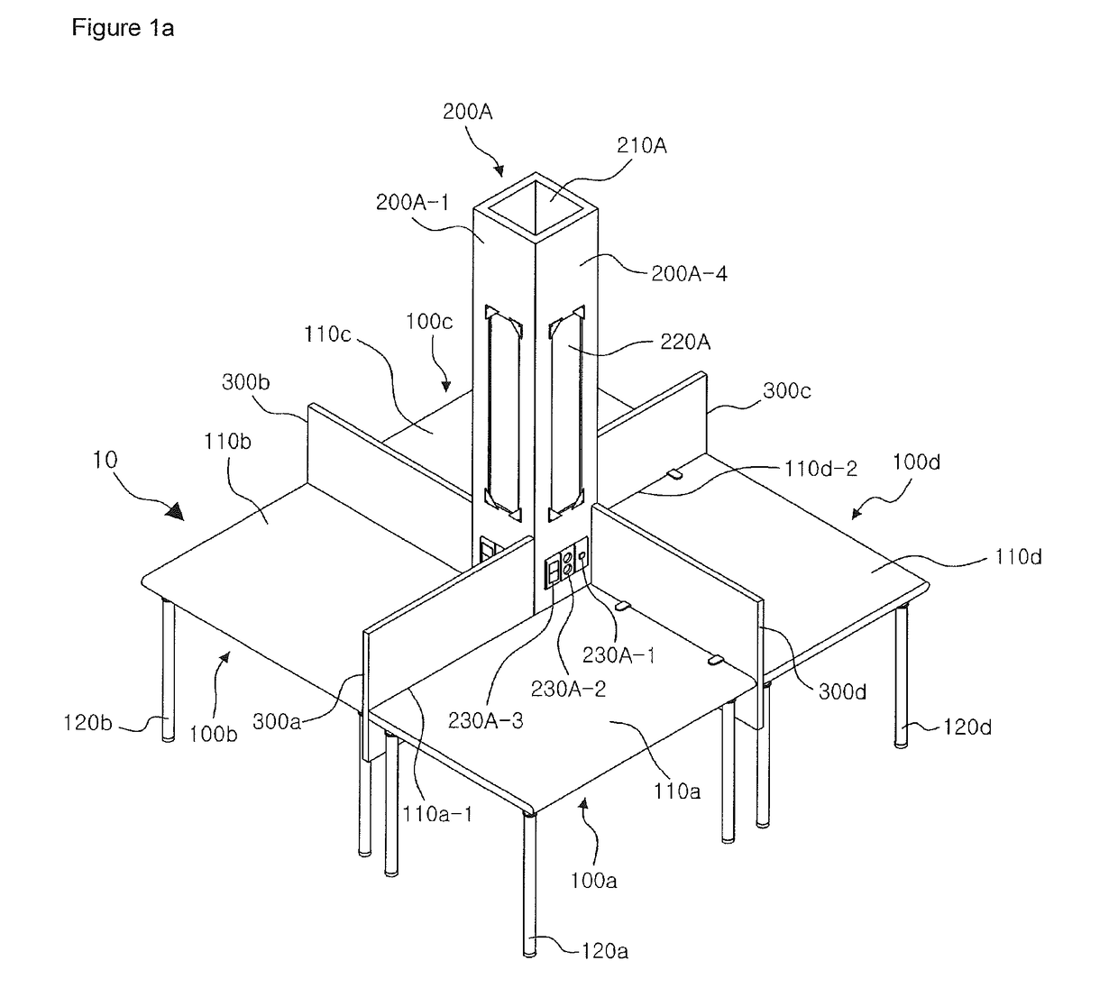 Furniture system and method for arranging the same