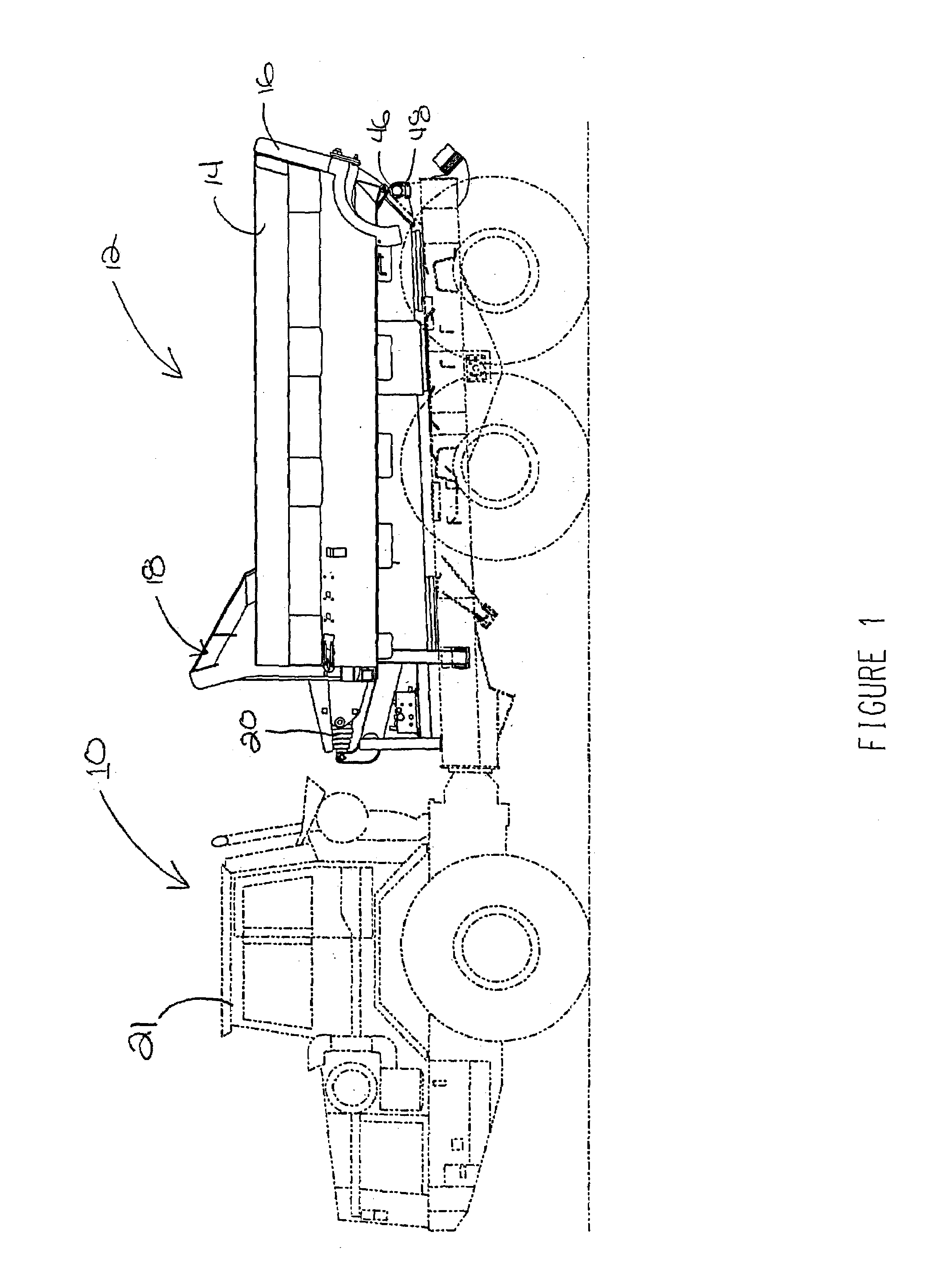 Rear eject body for off-highway haulage units