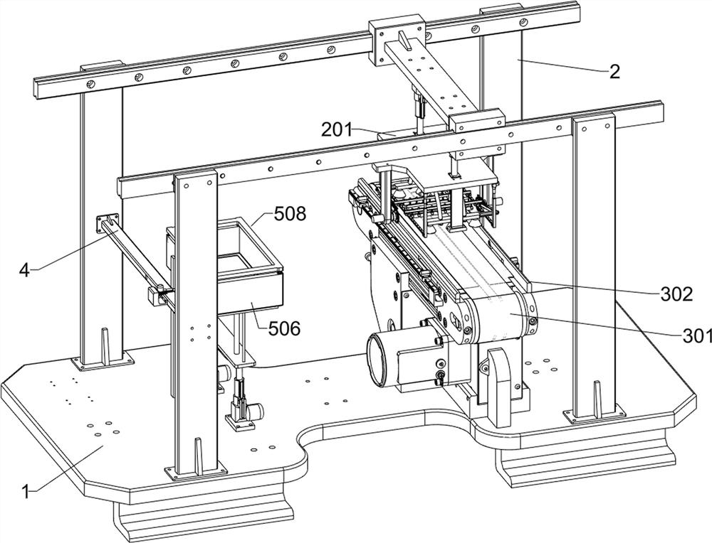 Computer covering type protective film positioning and pasting device