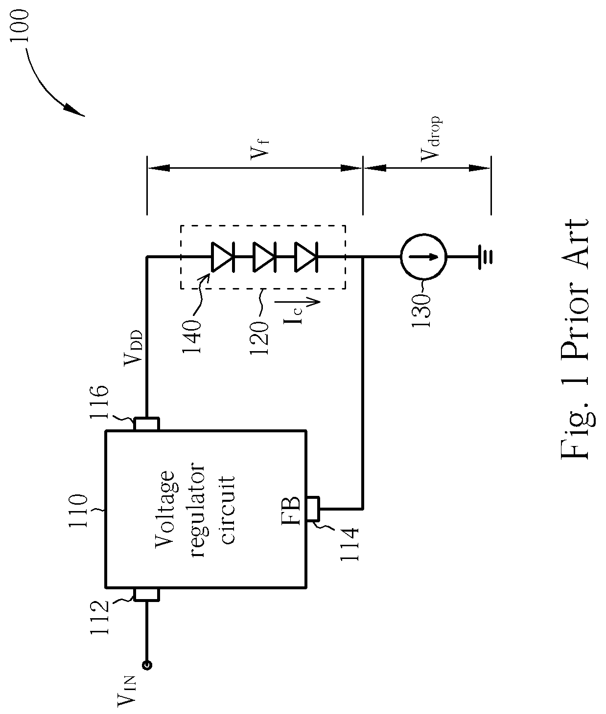 Driving circuit and related driving method for providing feedback control and open-circuit protection
