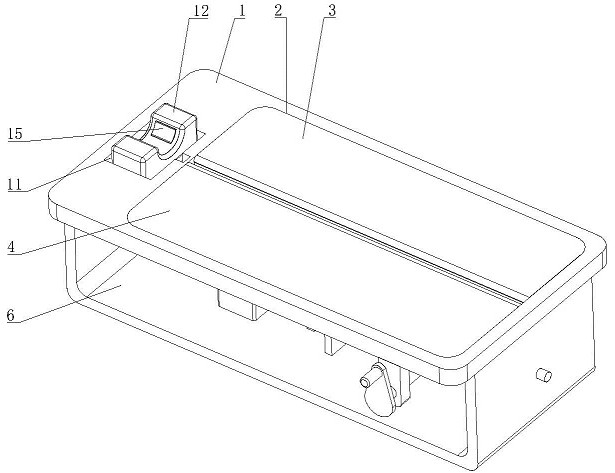 Auxiliary device for cardiac ultrasonic examination