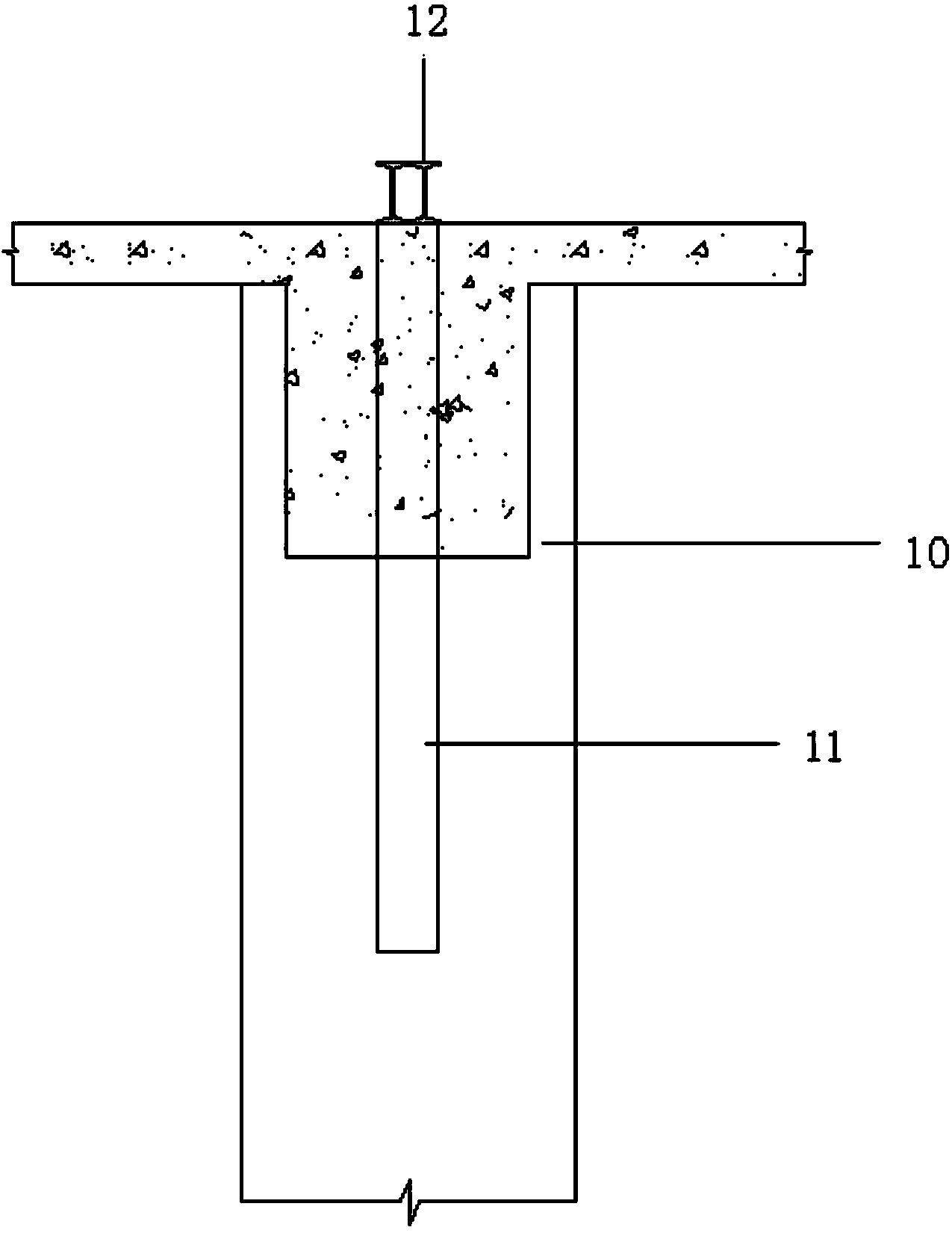 Bailey beam suspension formwork supporting system and construction method thereof