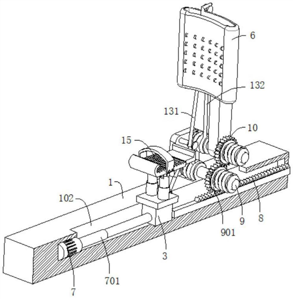 Seat sliding adjusting mechanism-based medical leg exerciser