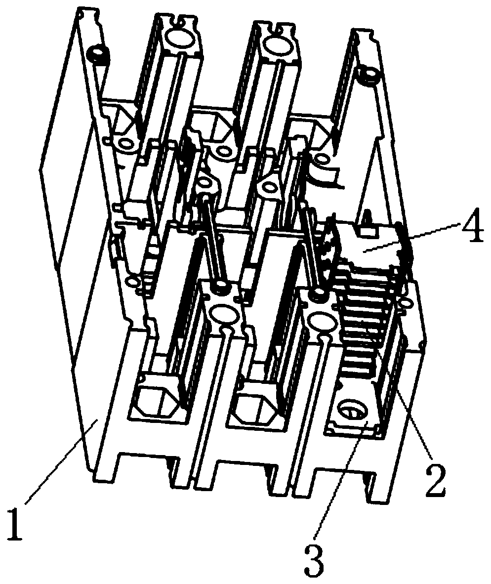 Arc extinguishing device for molded case circuit breaker and molded case circuit breaker containing the same