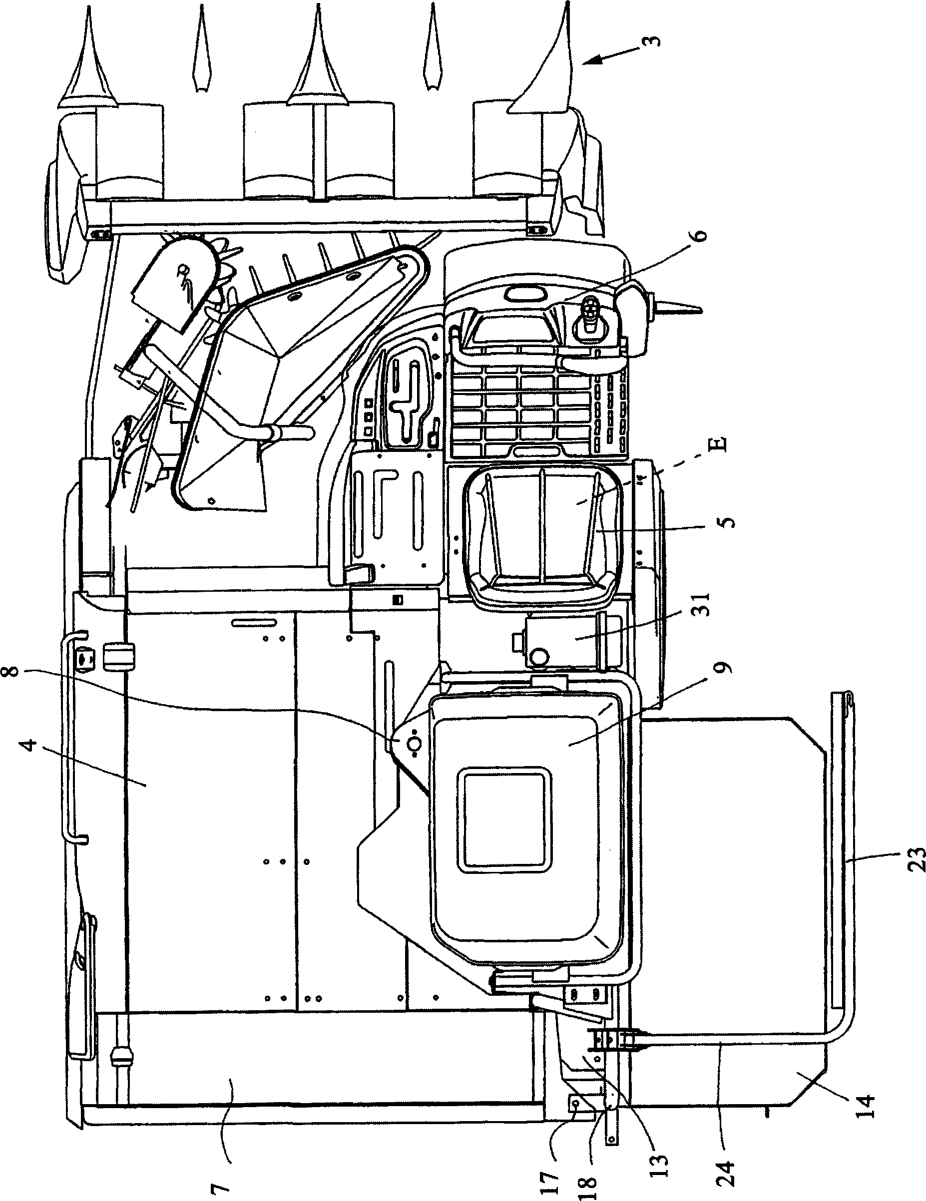 Combine harvester