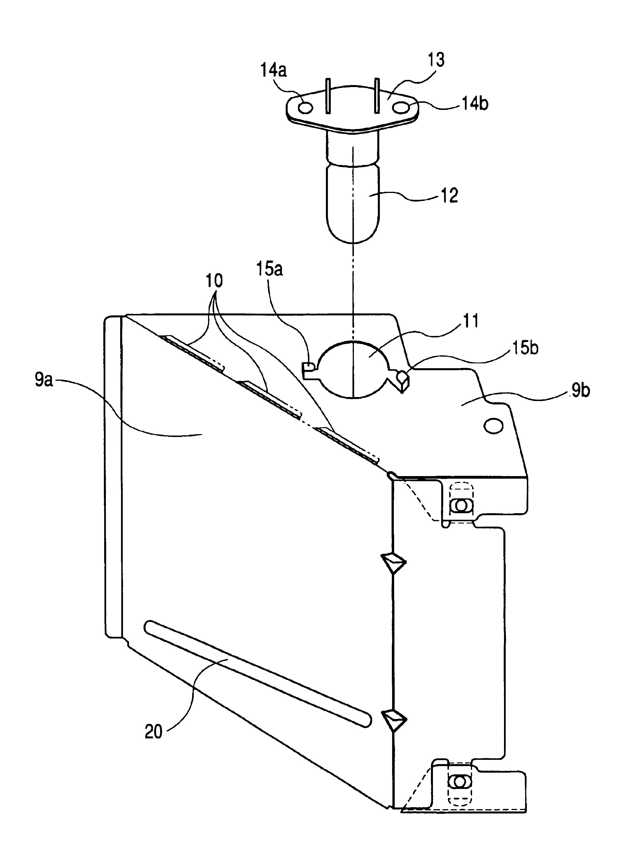 High-frequency heating apparatus with illumination device