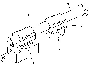 Portable anti-vibration multi-station universal rotary machining device