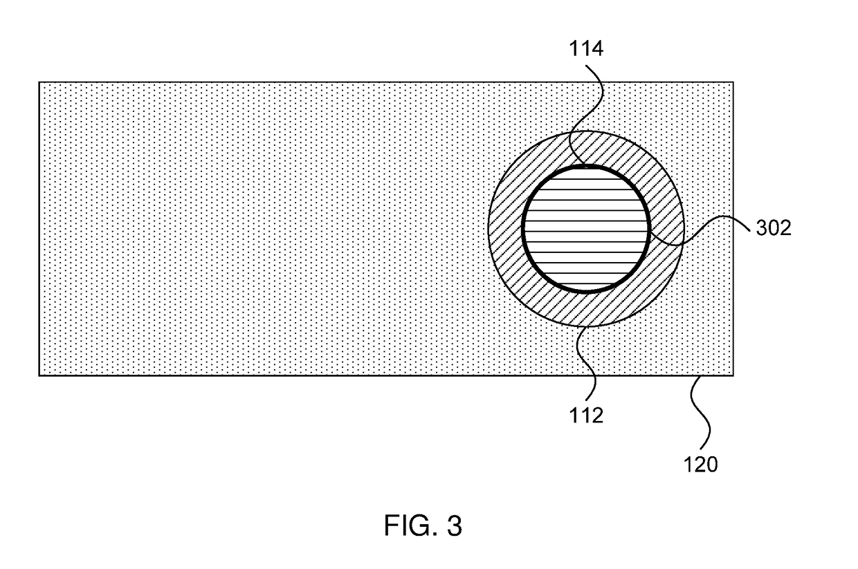 Integrated microwave-to-optical single-photon transducer with strain-induced electro-optic material