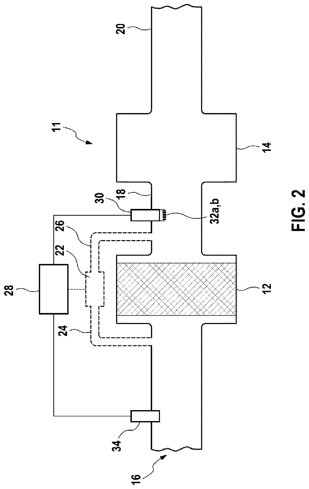 Method and control device for monitoring the function of a particulate filter