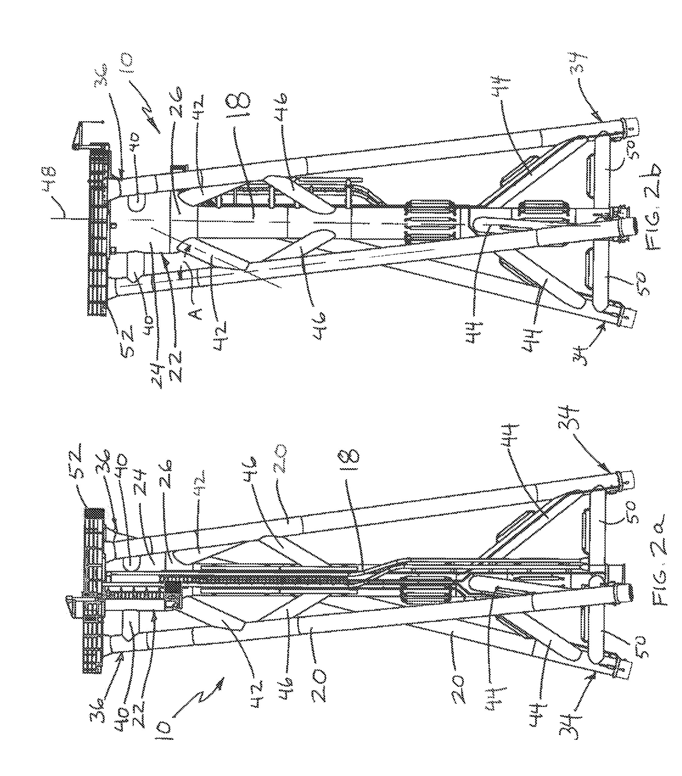 Offshore support structure and associated method of installing