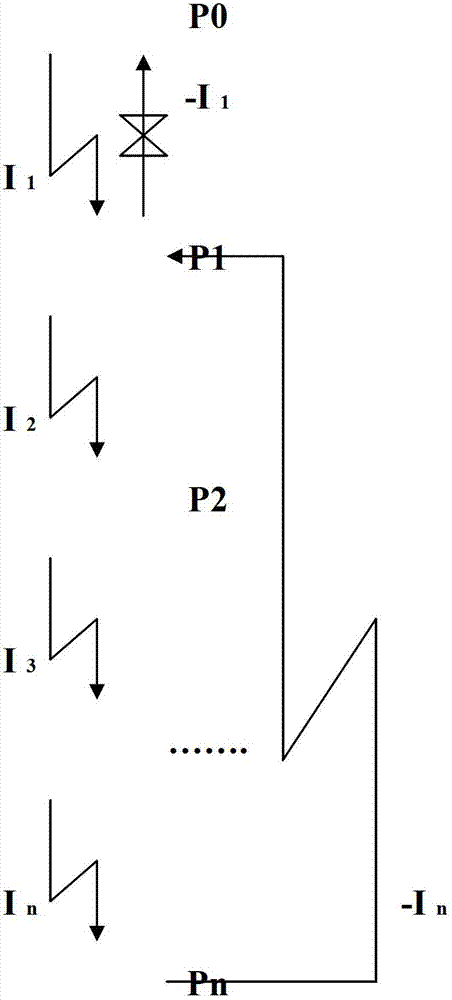 Operation method and device of combined push-push switch