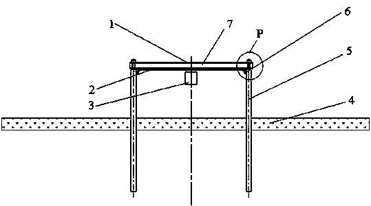 Self-adjusting type permafrost protecting device