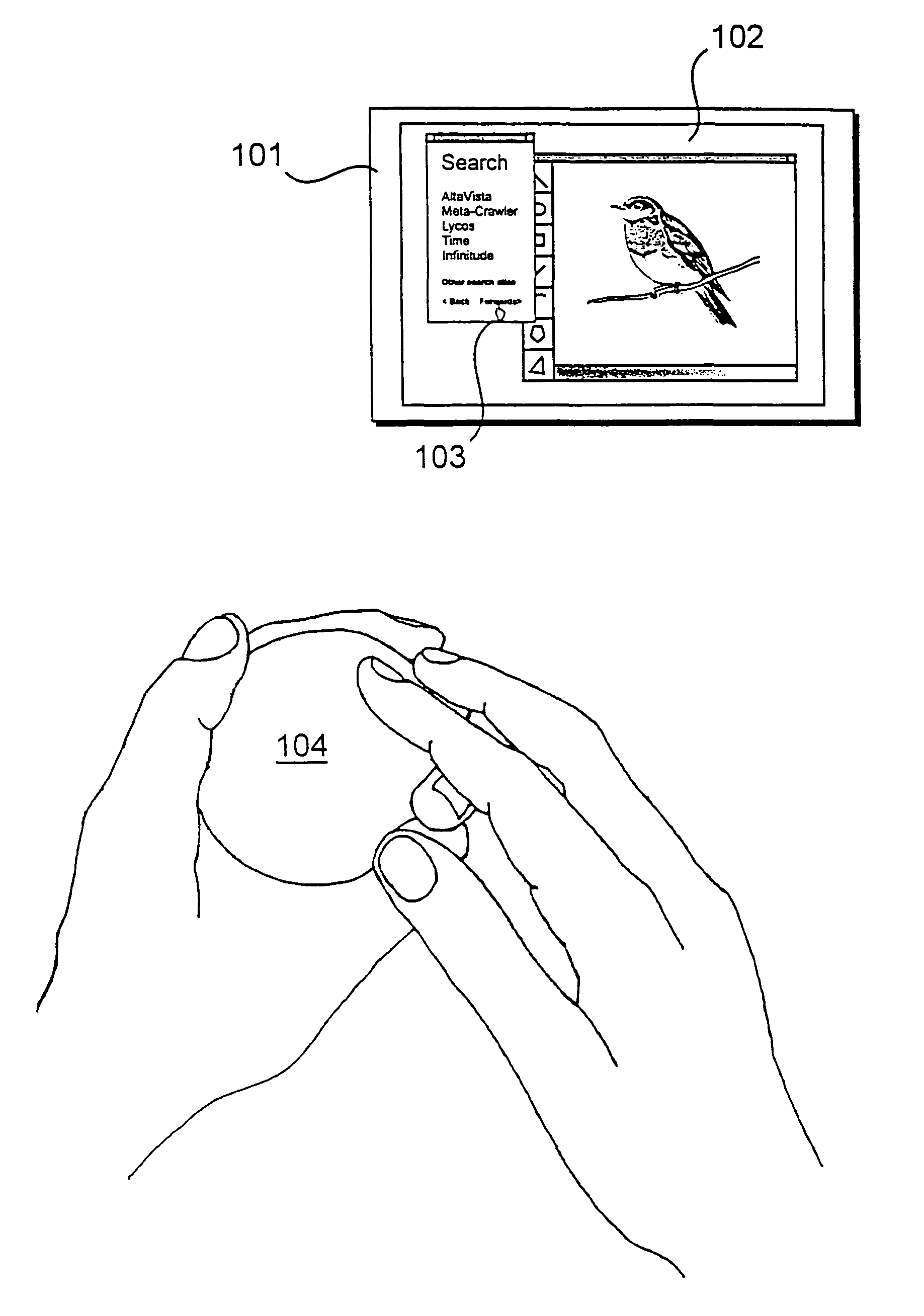 Processing signals to determine spatial positions