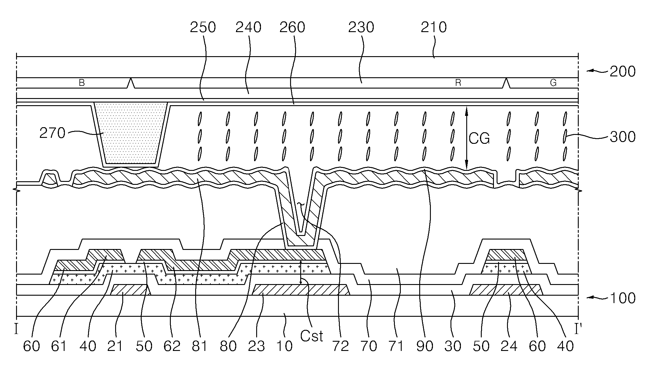 Thin film transistor-array substrate, transflective liquid crystal display device with the same, and method for manufacturing the same