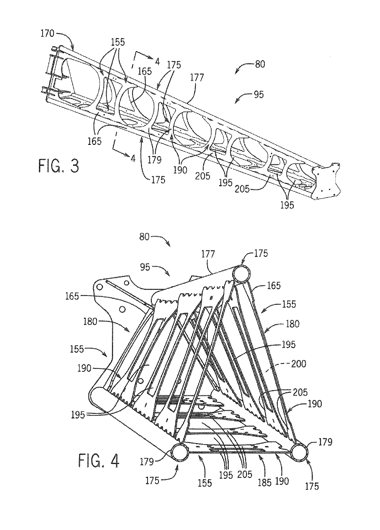 Sprayer boom with perforated outer walls