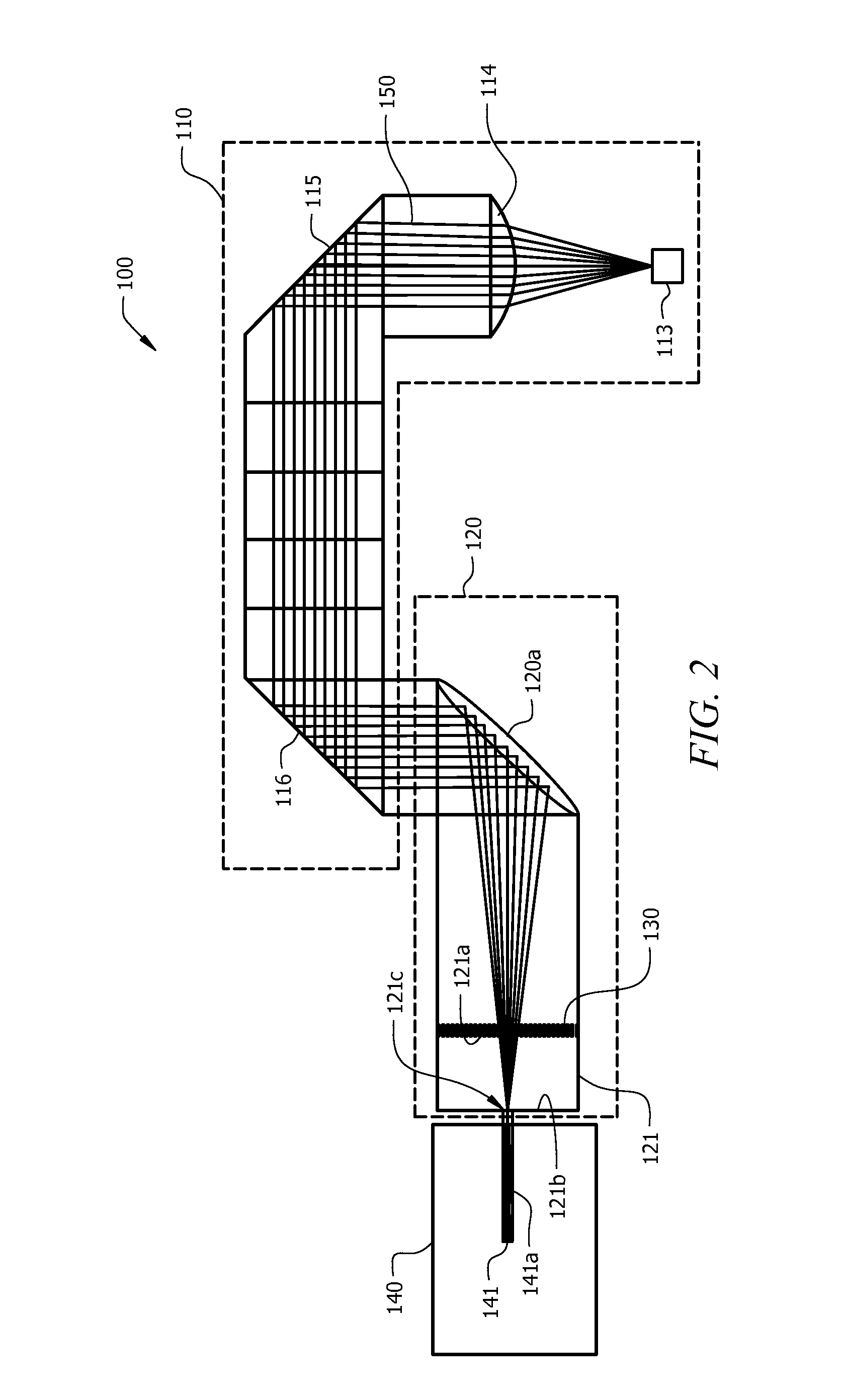 Optical coupling system for use in an optical communications module, an optical communications module that incorporates the optical coupling system, and a method