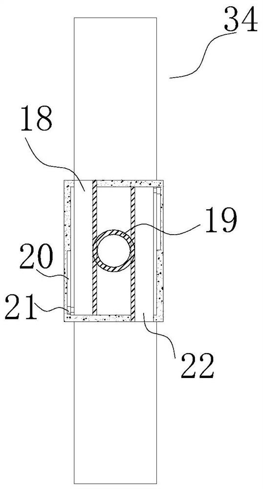 A double-station pants cutting device for garment field