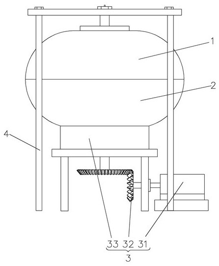 High-speed impact filing rounding device for balls