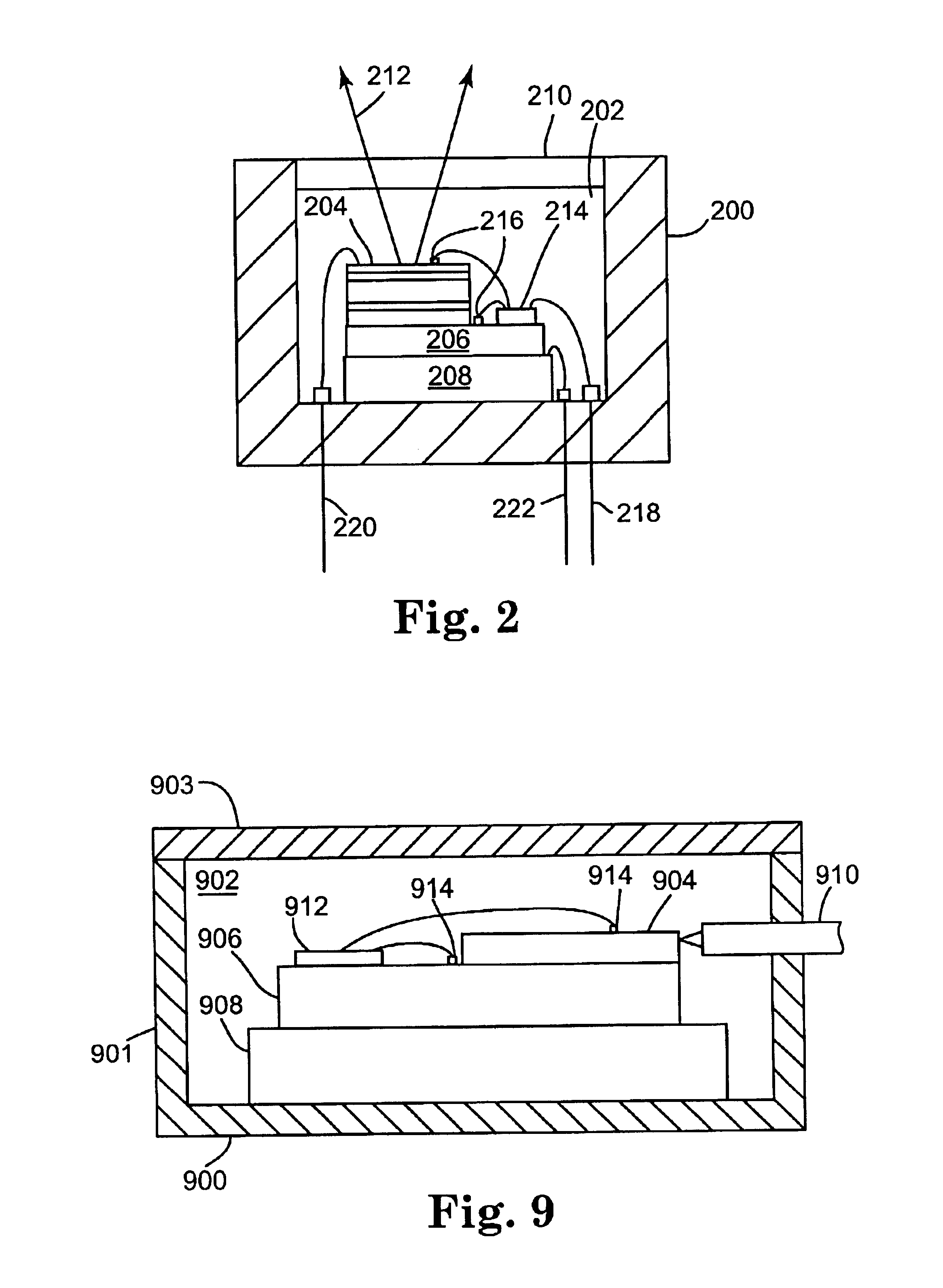 Control system for a semiconductor laser