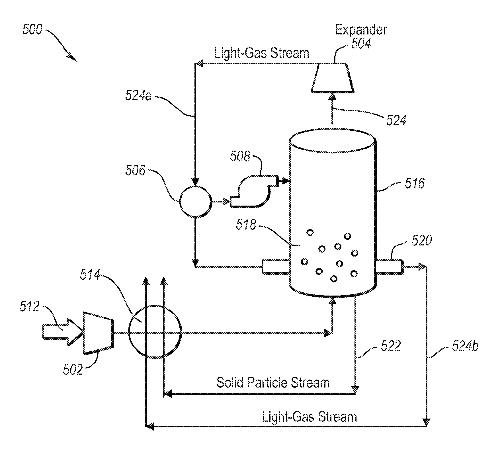 Methods and systems for separating condensable vapors from gases