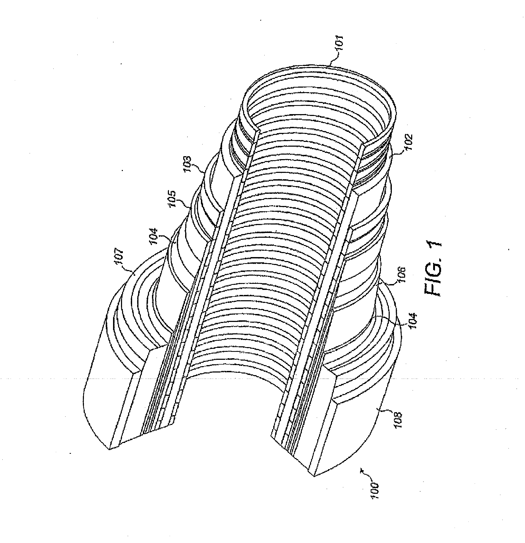 Flexible pipe body layer and method of producing same